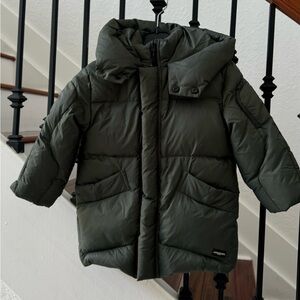 ZARA DOWN PUFFER COAT